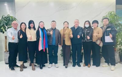【商会动态】商会常务副会长刘达成带队走访中磊荟财、理升财务、森镇财务